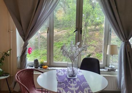 Skarholmen Apartment | Apartment close to Stockholm City in nature