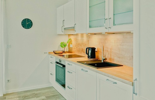 Westerdeichstrich Apartment | Apartment-Comfort-Private Bathroom-Countryside view