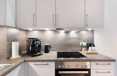 Unterwiehre-Nord Apartment | Apartment 'Km Style Apartments 3' with Balcony and Wi-Fi