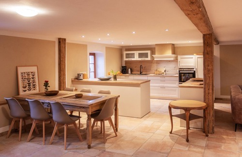 Rathmannsdorf Apartment | Apartment 'Fewo Hohe Liebe' with Mountain View and Shared Terrace