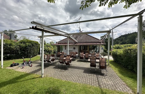 Falkenstein Apartment | Apartment 'Fewo Mit Terrasse - Gerne Mit Hunde' with Mountain View, Private Terrace and Wi-Fi