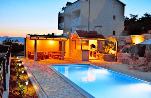 Kastel Kambelovac Apartment | Apartments Goran Standard apartment with sea view