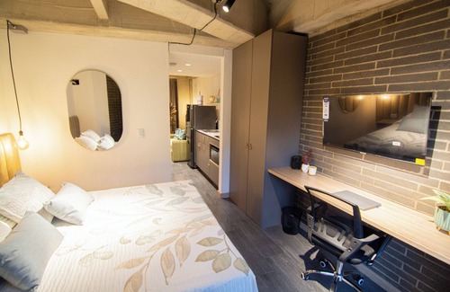 Laureles - Estadio Hotel | Apartment in Medellin with view of the city