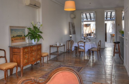 Riberac House | Apartment in the heart of Riberac, bright with covered terrace and private garden