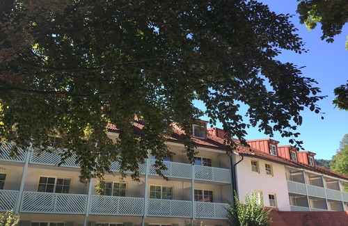 Hohenaschau im Chiemgau Apartment | Apartment Kampenwand Wohn- und Schlafraum mit Balkon, 26 qm, Aufzug im Haus