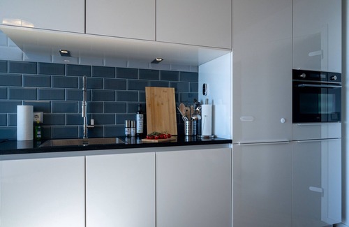 Sassnitz Apartment | Apartment Meerzeit - balcony, sauna, sea view - OG3