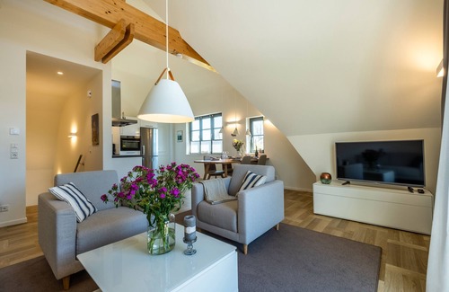 Stolpe auf Usedom Apartment | Apartment mit Balkon - Carl Nielsen - Inseldomizil Stolpe - Urlaub Unter Reet auf Usedom