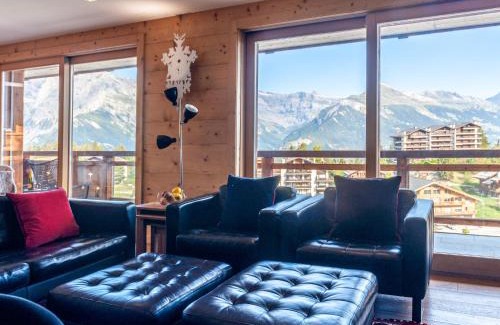 Saint-Pierre-de-Clages Apartment | Apartment Montagnard 10 by Interhome