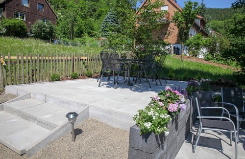 Osterode am Harz Apartment | Apartment mountain view