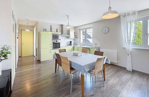 Saint-Pair-sur-Mer Apartment | Apartment Near Beach in St Pair-sur-Mer, Private Parking, 4 Guests