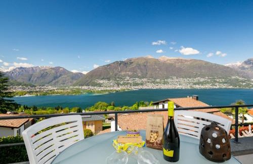 Piazzogna Apartment | Apartment Residence Miralago - Utoring Apt- B16 by Interhome