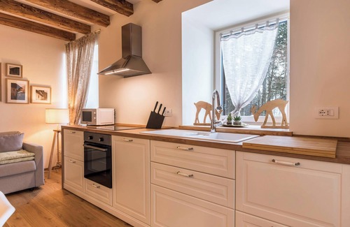 Levico Terme Apartment | Apartment “Wellness Lodge Edoardo” with Lake and Mountain View, Whirlpool & Sauna