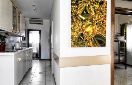 Afytos Apartment | Apartment with a balcony or a terrace, depending on its position