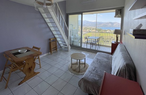 Patrimonio Apartment | Apartment with breathtaking views of the Golf de Saint Florent and the Agriates.