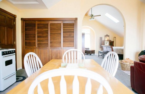 Olga Apartment | Apartment with Sweeping View of Water & Mountains, Private Beach Access