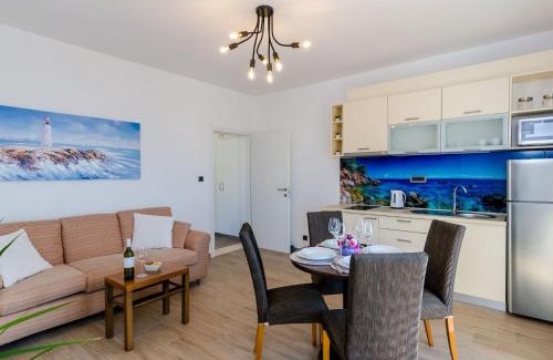 Brasina Apartment | Apartments Knego - Comfort One Bedroom Apartment with Balcony and Sea View