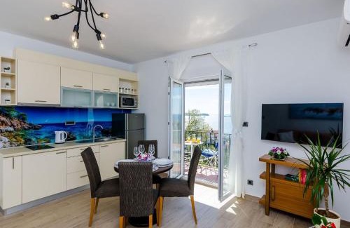 Brasina Apartment | Apartments Knego - Comfort One Bedroom Apartment with Balcony and Sea View