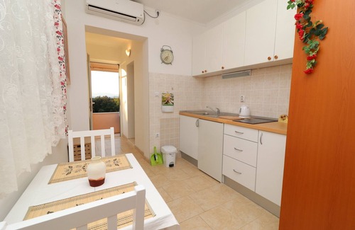 Drace Apartment | Apartments Sergej-Standard Studio apartment with Terrace and Sea View (Nataša)