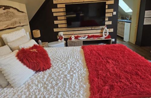 La Bassee Apartment | Appart Cosy avec SPA privatif proximité Lille, Le Chalet