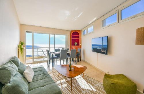 Cap d'Ail Apartment | Appart vue mer splendide et plage proche de Monaco