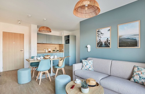 Mimizan-Plage Condo | Appartement 1 chambre avec balcon à Mimizan Plage