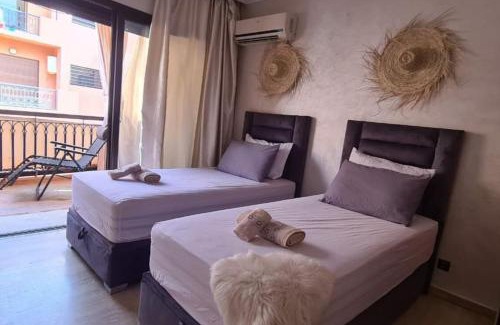 Semlalia Apartment | appartement 2 chambres en plein centre ville gueliz marrakech