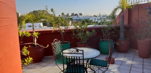 Quartier Administratif Apartment | Appartement agréable avec 2 très belles terrasses au coeur de Rabat