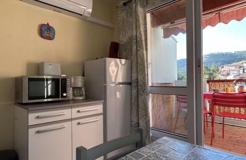 Cerbere Apartment | Appartement climatisé 2 pièces, piscine, animaux acceptés, parking, proche mer - FR-1-225C-152