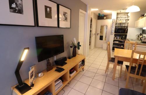 Val Claret Apartment | Appartement cosy 2P cabine, skis aux pieds à Tignes, balcon, parking, animaux acceptés, WiFi - FR-1-502-562