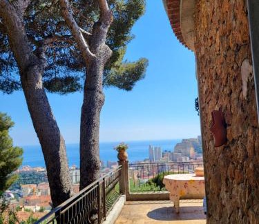 Beausoleil Apartment | Appartement dans villa provençale avec terrain de boules vue imprenable sur monaco