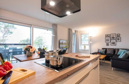 Zirchow Apartment | Appartement "Diamant" mit Penthouseflair - Oase am Haff