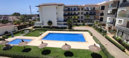 Cherrat Apartment | Appartement familial avec piscine à 900m de la mer Résidence calme
