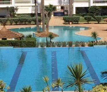 Tamariss Apartment | Appartement meublé piscine Residence eden tamaris