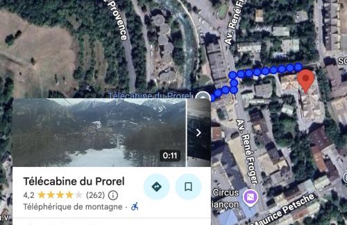 Briancon Apartment | Appartement Neuf à 50 m du Télécabine Prorel 4 personnes box ski et garage privé