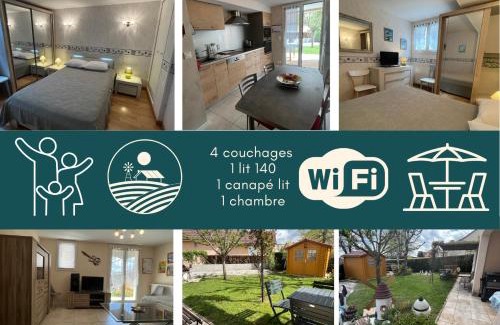 Aurillac Apartment | Appartement plein pied avec terrasse, jardin à Aurillac