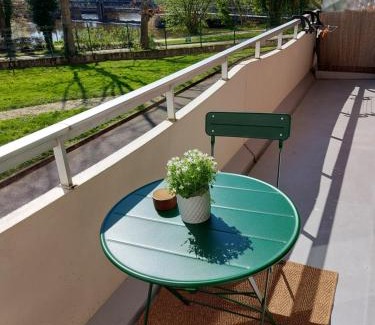 Moulin du Comte Apartment | Appartement Rennes stade parking gratuit