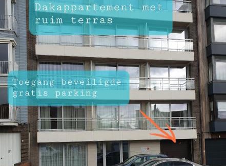 Koksijde-Bad Apartment | Appartement, residentie Syci