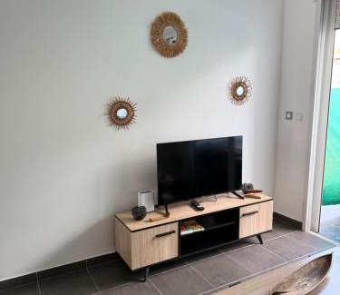 Cayenne Apartment | Appartement terrasse et jacuzzi privatif, piscine, wifi et climatisation