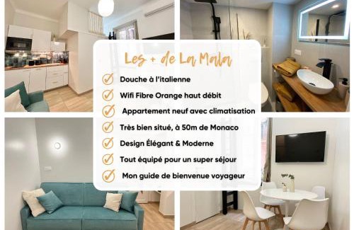 Cap d'Ail Apartment | Appartements neuf - Frontière de Monaco - clim - WIFI