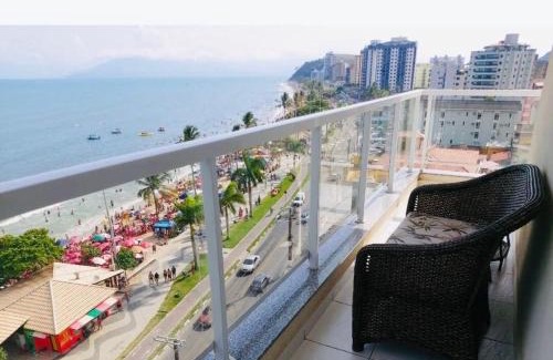 Martim de Sa Apartment | Apt Pé na Areia Martim de Sá Churrasq Varanda
