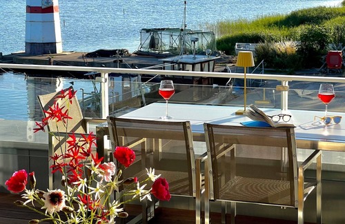 Waase Apartment | apt. Sunset Lounge in Waase/Ummanz | Sea View+Fireplace+Sauna - USL6