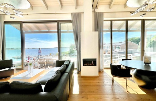 Waase Apartment | apt. Sunset Lounge in Waase/Ummanz | Sea View+Fireplace+Sauna - USL6
