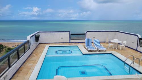 Pina Apartment | Apto a 150 metros da praia Piscina na Cobertura
