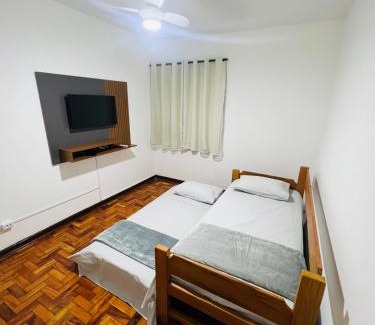 Aparecida Apartment | Apto a 5 min da Basílica - 5 pessoas, Garagem, Wi-fi