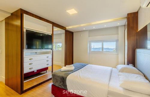 Tres Pinheiros Apartment | Apto c/Churrasqueira em Gramado ALT0402