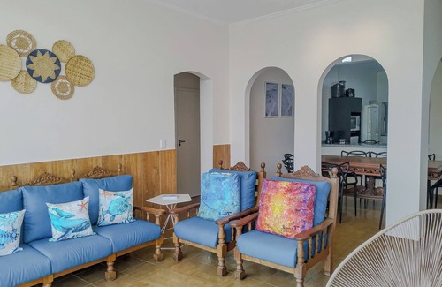 Embare Apartment | Apto completo no Embaré: Beira Mar | Ar | Garagem