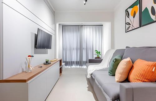 Centro Apartment | APTO no Centro de Blumenau a 500m da Vila Germânica para 4P com vaga e WIFI