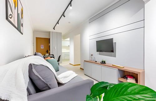 Centro Apartment | APTO no Centro de Blumenau a 500m da Vila Germânica para 4P com vaga e WIFI