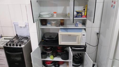 Balneario Mogiano Apartment | Apto térreo praia Boracéia com 2 WC e wifi gratis!