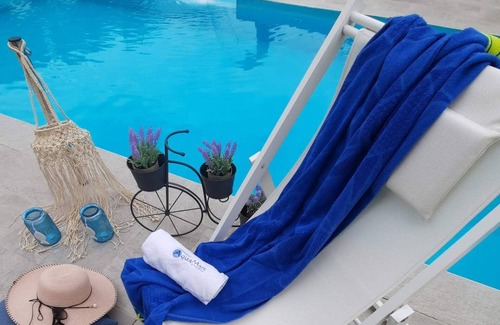Pefkochori Apartment | Aquamare Studios - Seaview Suite & Pool Bliss